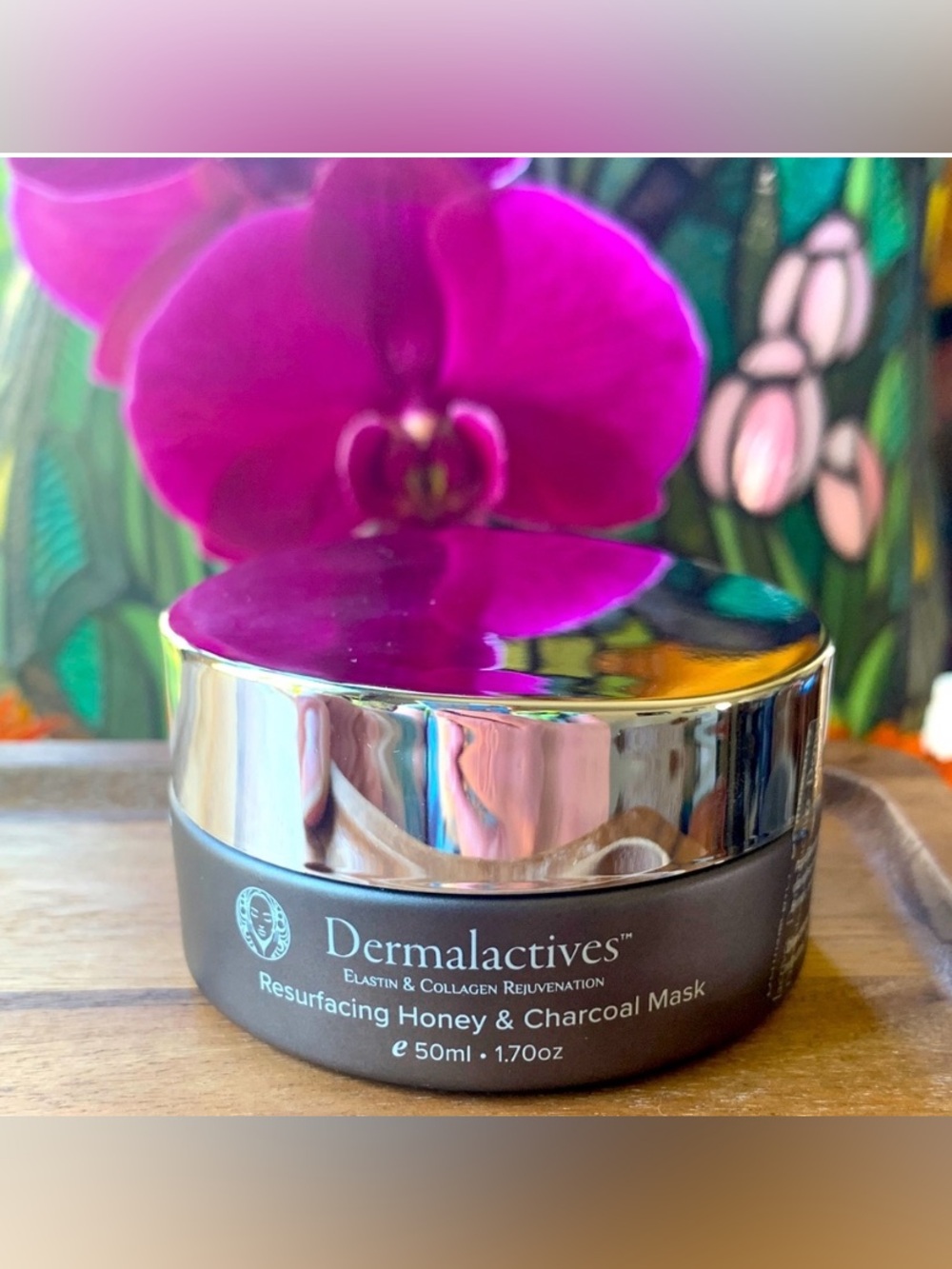 Dermalactives Resurfacing Honey & Charcoal Mask